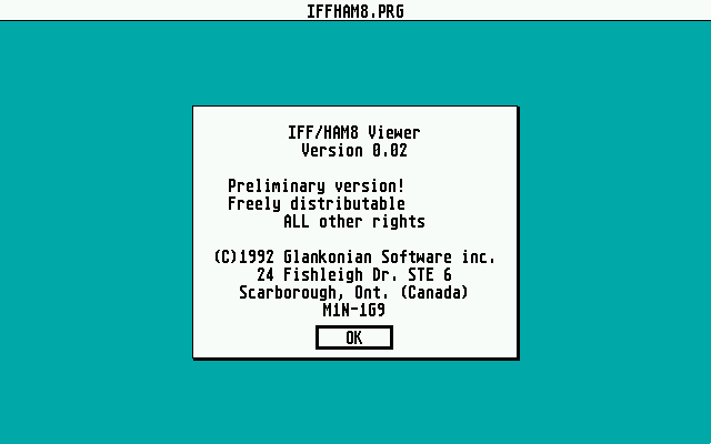 Falcon 030 Tukilevy atari screenshot