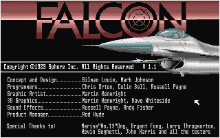 Falcon atari screenshot