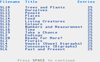 Family Curriculum - Junior School Module atari screenshot