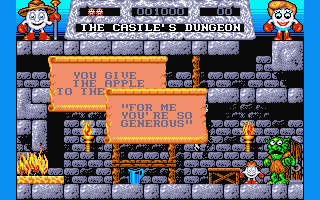 Fantasy World Dizzy atari screenshot