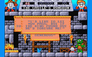 Fantasy World Dizzy atari screenshot