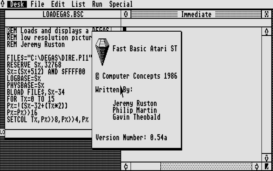 Fast BASIC — screenshot 1