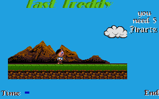 Fast Freddy atari screenshot