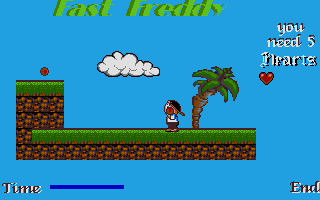 Fast Freddy atari screenshot