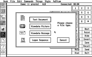 Fastcom atari screenshot