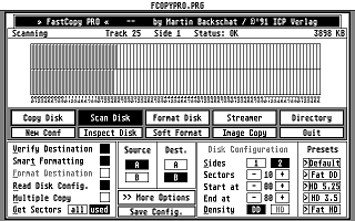 FastCopy (FCopy) atari screenshot