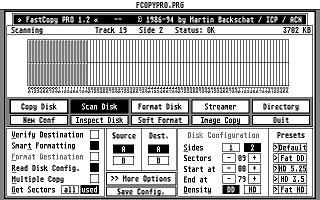 FastCopy (FCopy) atari screenshot