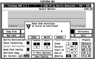 FastCopy (FCopy) atari screenshot