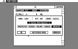 FastCopy (FCopy) atari screenshot