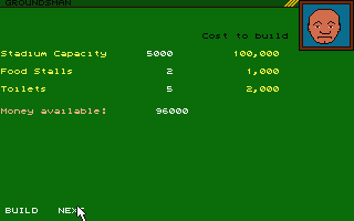 FC Manager atari screenshot