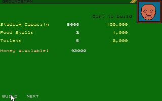 FC Manager atari screenshot