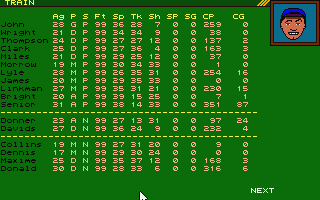 FC Manager atari screenshot