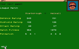 FC Manager atari screenshot
