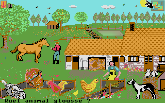 Ferme - Les Cris des Animaux (La) atari screenshot