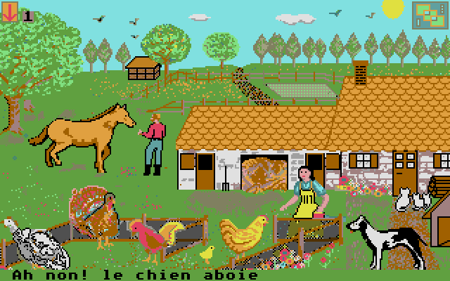 Ferme - Les Cris des Animaux (La) atari screenshot