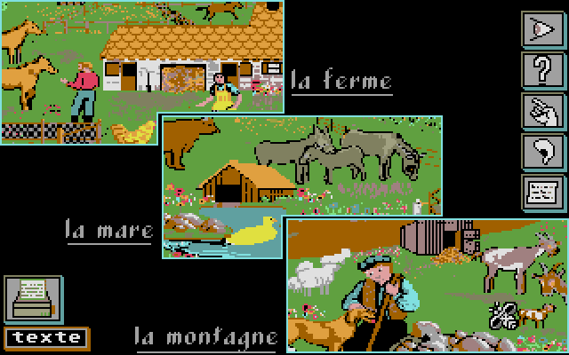 Ferme - Les Cris des Animaux (La) atari screenshot