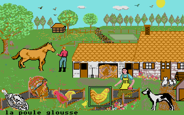 Ferme - Les Cris des Animaux (La) atari screenshot