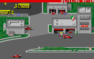 Ferrari Formula One atari screenshot