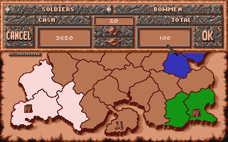 Feudal Lords atari screenshot