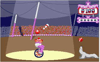 Fiendish Freddy's Big Top o'Fun atari screenshot