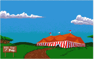 Fiendish Freddy's Big Top o'Fun atari screenshot