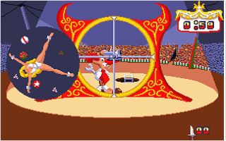 Fiendish Freddy's Big Top o'Fun atari screenshot