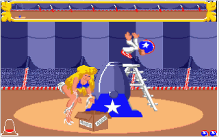 Fiendish Freddy's Big Top o'Fun atari screenshot