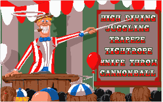 Fiendish Freddy's Big Top o'Fun atari screenshot