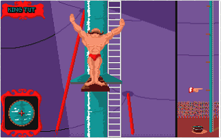 Fiendish Freddy's Big Top o'Fun atari screenshot