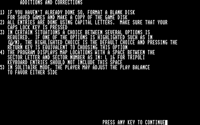 Fifth Eskadra - Modern Naval Combat in the Mediterranian Sea atari screenshot