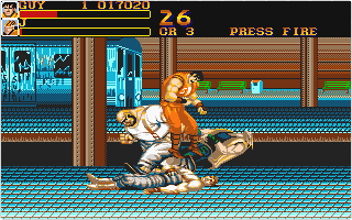 Final Fight atari screenshot