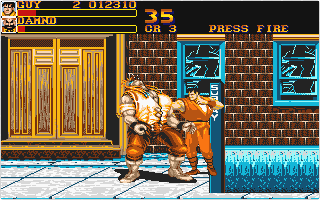 Final Fight atari screenshot