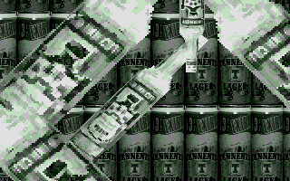 Fingerbobs New Year Demo atari screenshot