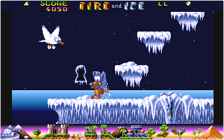 Fire and Ice atari screenshot