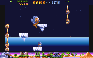 Fire and Ice atari screenshot