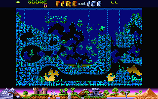 Fire and Ice atari screenshot