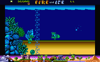 Fire and Ice atari screenshot