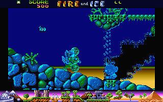 Fire and Ice atari screenshot