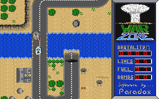 Fireblaster / Warzone atari screenshot