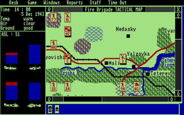 Fire Brigade - The Battle for Kiev 1943 atari screenshot