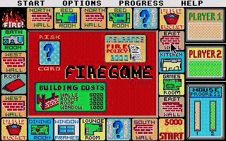Firegame atari screenshot