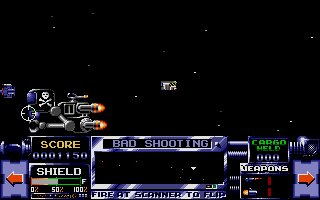 Firestar atari screenshot