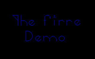 Firre Demo (The) atari screenshot