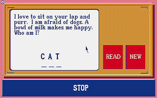 First Letters and Words atari screenshot