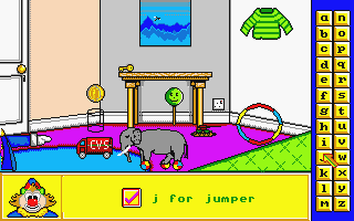 First Letters and Words atari screenshot