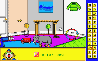 First Letters and Words atari screenshot