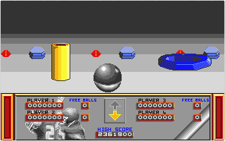 First Person Pinball atari screenshot
