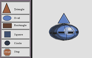 First Shapes atari screenshot