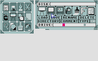 Flair Paint atari screenshot