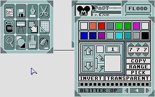 Flair Paint atari screenshot